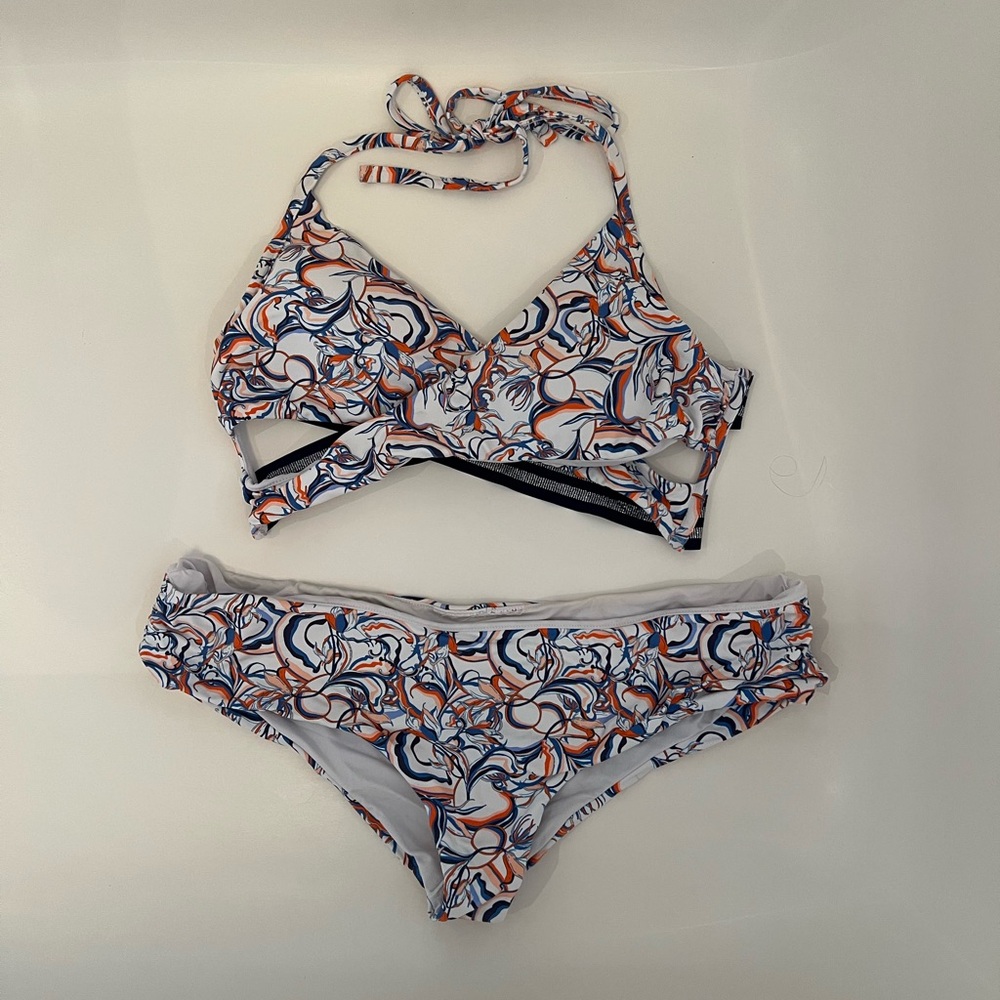OndadeMar Navy and White Bikini Set